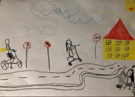 Patricija, Nik, David, Žan, Erion, Tijan in Tjaša iz oddelka NIS (MŠ Primož Trubar Laško) 3